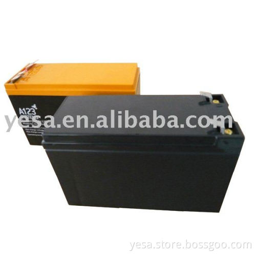 UPS with LiFePO4 A123 battery 12V 4.6Ah